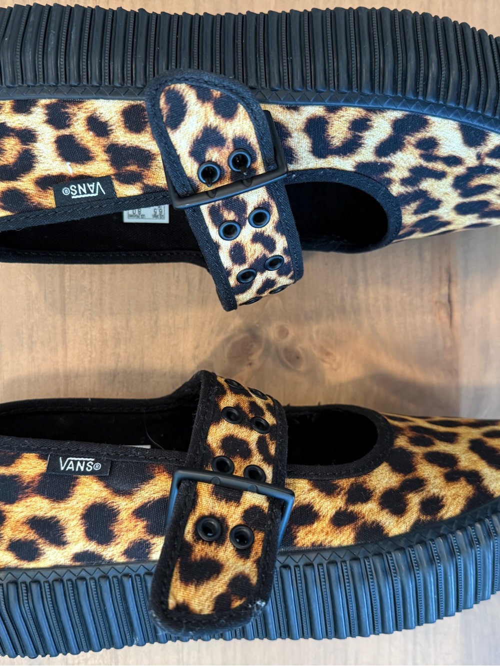 Leopard Mary Jane’s by Vans - Picture 4 of 4